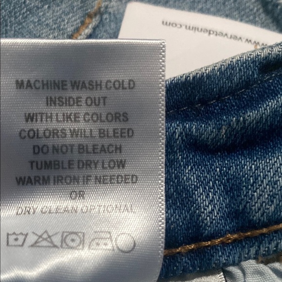 Vervet Los Angeles  Women's Cortney Stretch Mom Shorts Size XS NWT - Picture 11 of 11